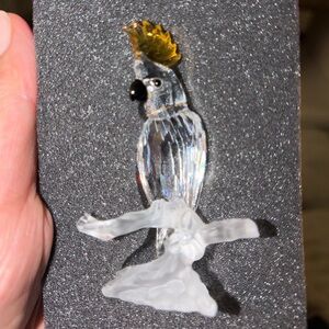 SWAROVSKI CRYSTAL COCKATIEL A7621 NR 000 007
